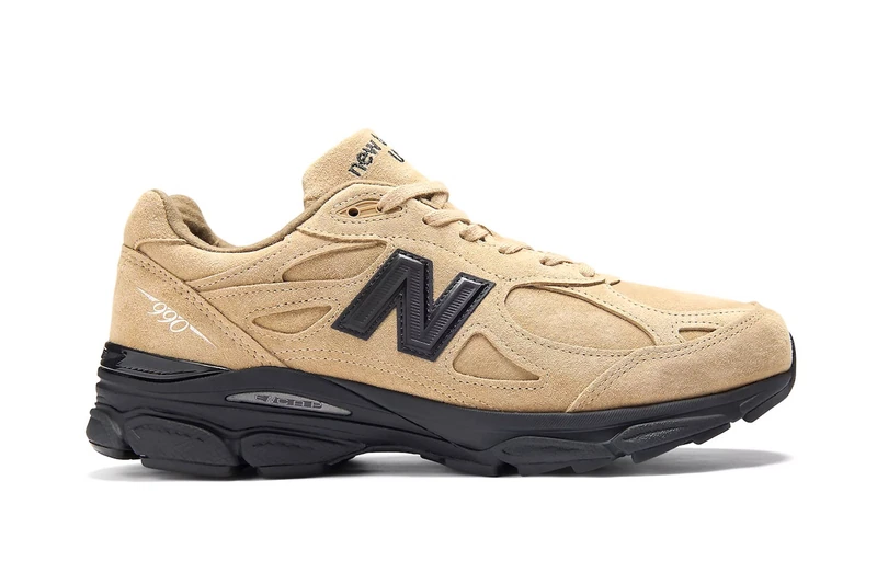 JJJJound × New Balance 990v3に異変。メッシュを排した「フルスエード」仕様の美学