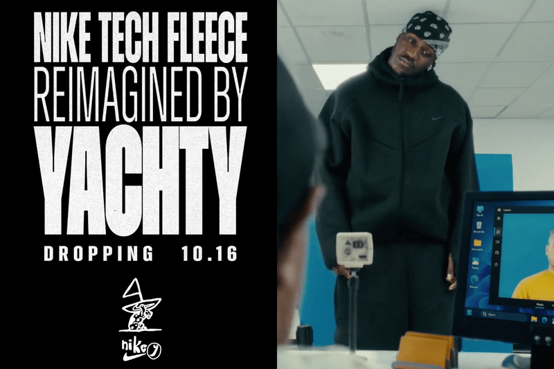 リル・ヨッティが再解釈！Nike Tech Fleeceが極端なオーバーサイズで進化