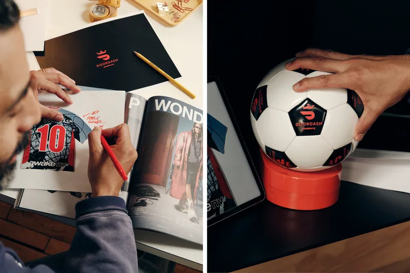 ストリートとサッカーの融合：Awake NY × DoorDashがNYクイーンズの魂を表現したカプセルコレクションを発表！