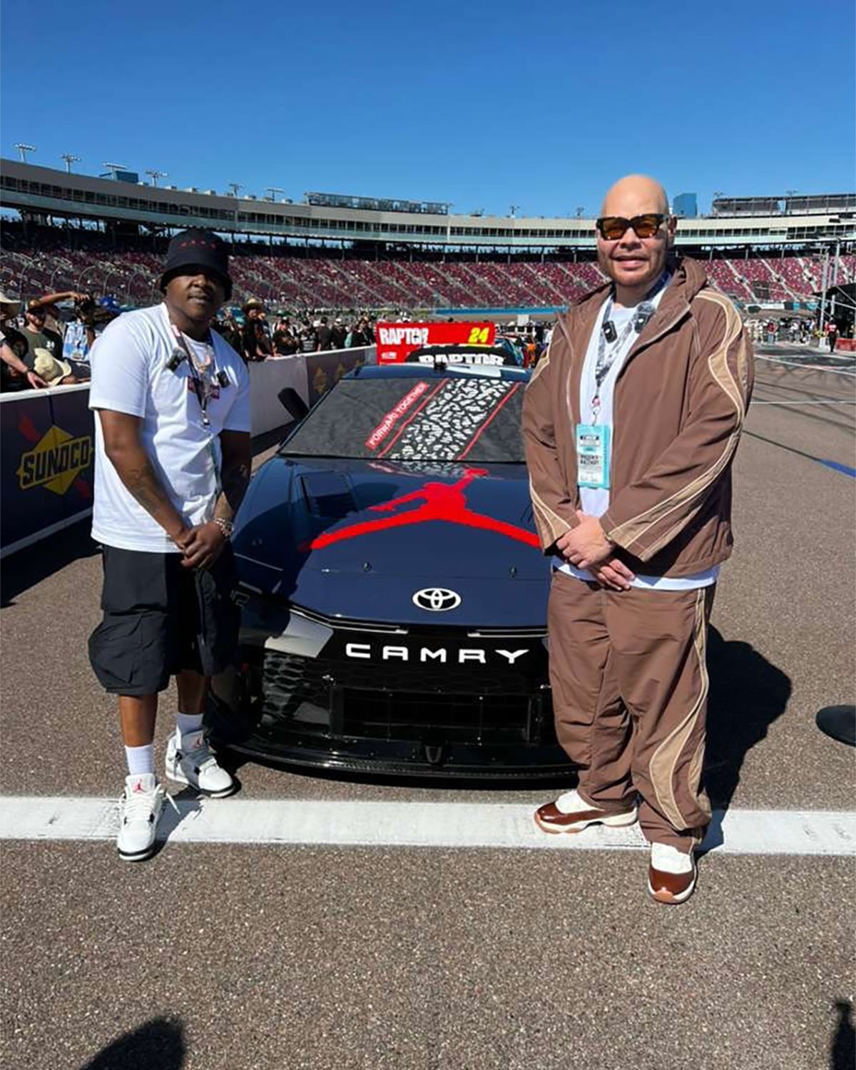 MJのNASCARチームにヒップホップ界の巨星が降臨！足元を飾った激レアAJに熱視線