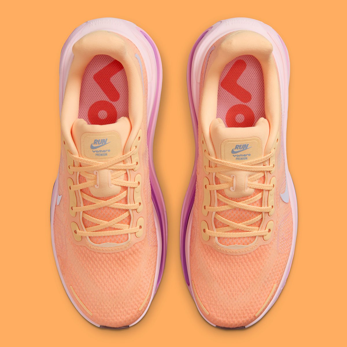 Vomero Premiumに夏を告げる新色「タンジェリンティント」が登場！ 光るソールが足元を彩る