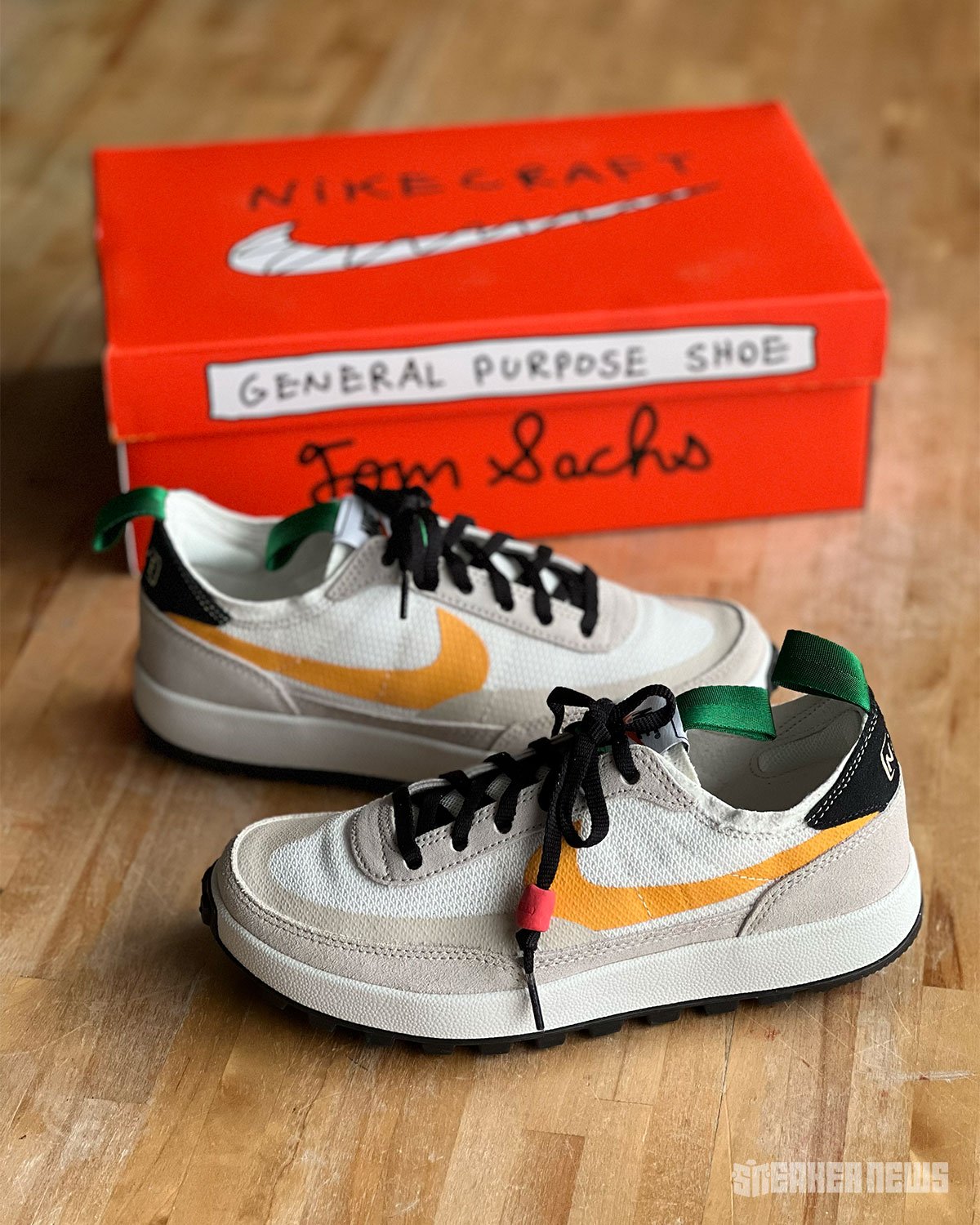 トム・サックス x ナイキ 「一般的な用途のシューズ」幻のパイングリーンが3年の時を経て遂にリリースへ！