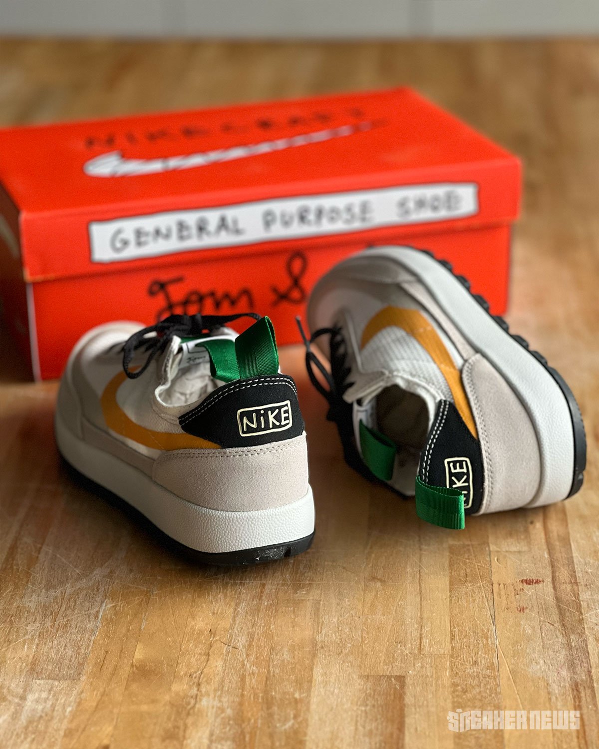 トム・サックス x ナイキ 「一般的な用途のシューズ」幻のパイングリーンが3年の時を経て遂にリリースへ！