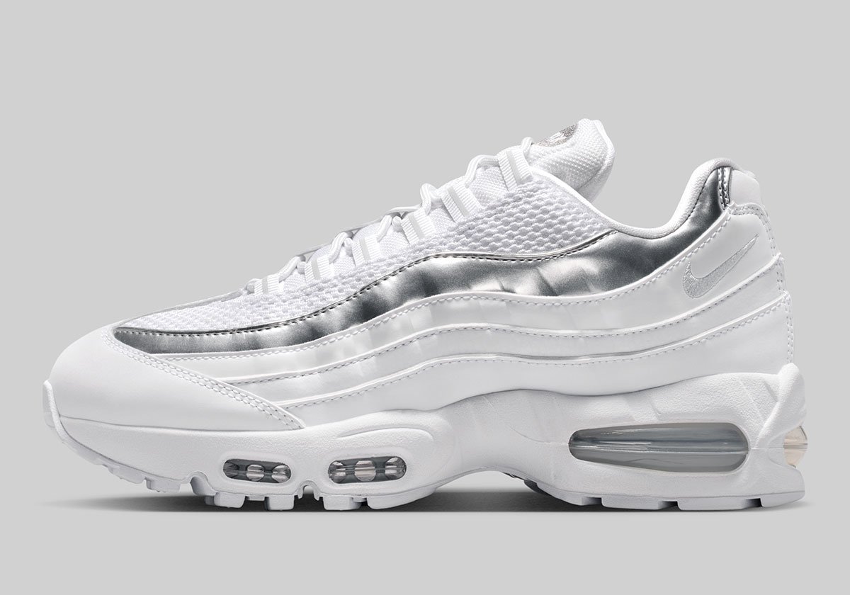 ナイキ エアマックス95に待望の新作！洗練されたホワイト＆メタリックシルバーが2026年夏に登場