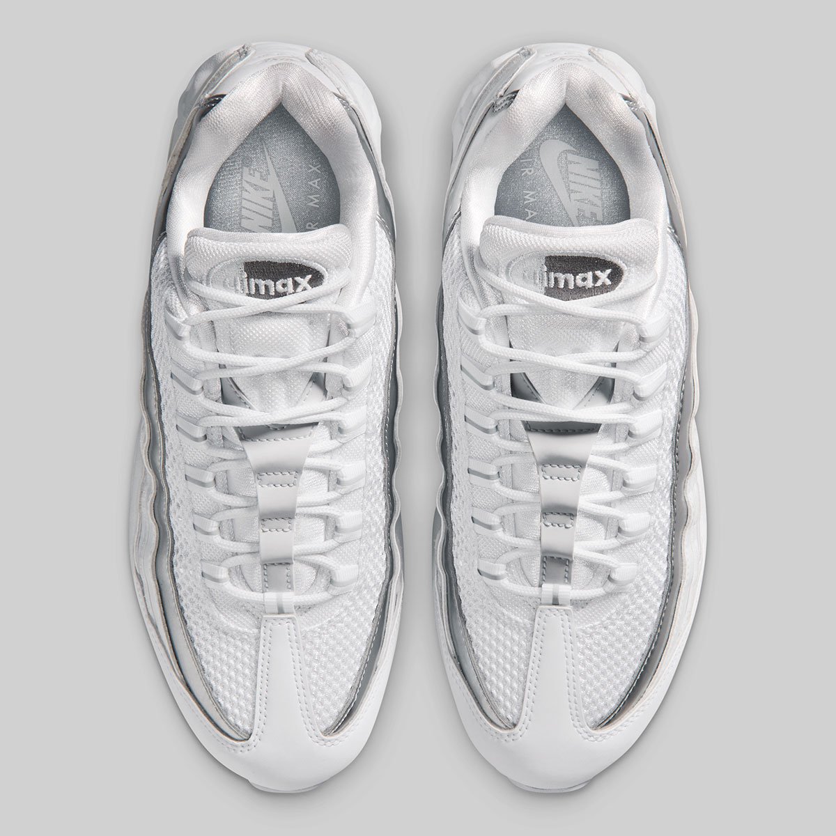 ナイキ エアマックス95に待望の新作！洗練されたホワイト＆メタリックシルバーが2026年夏に登場