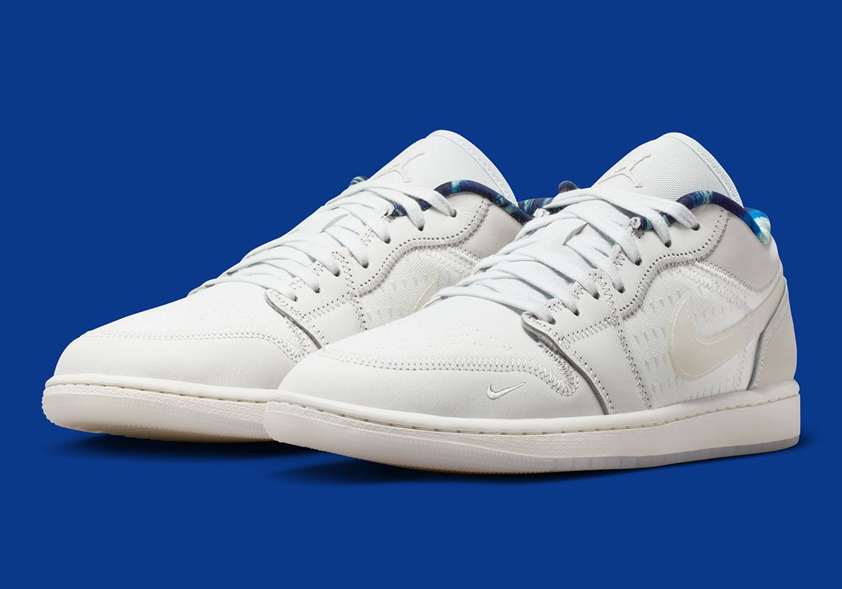 AJ1 ロー "サミットホワイト"：静謐なホワイトに宿る、職人技が光るディテール