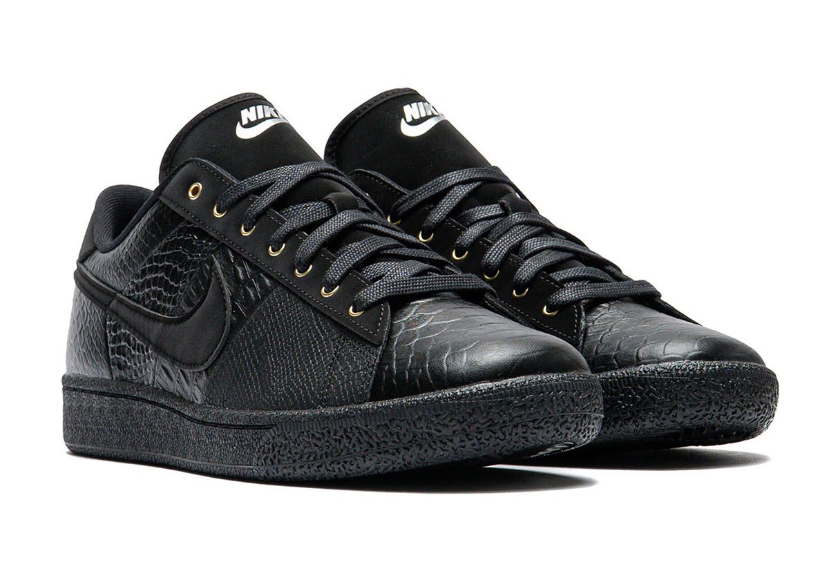 Nike Tennis Classicが爬虫類テクスチャをまとって復活！ラグジュアリーな装いでストリートへ