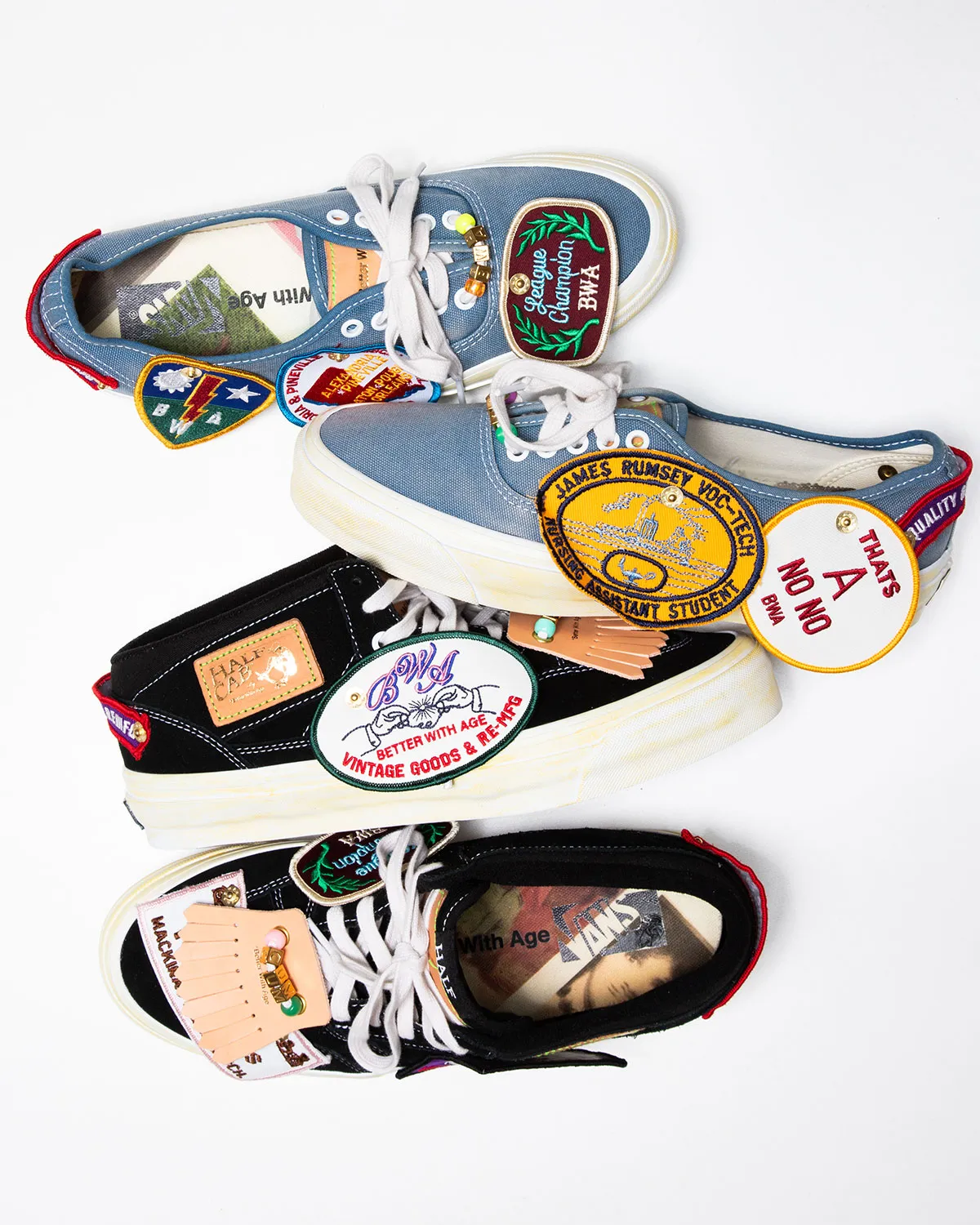 Vans x Better With Age：ヴィンテージの息吹を吹き込む、自分だけのカスタマイズスニーカーが登場！