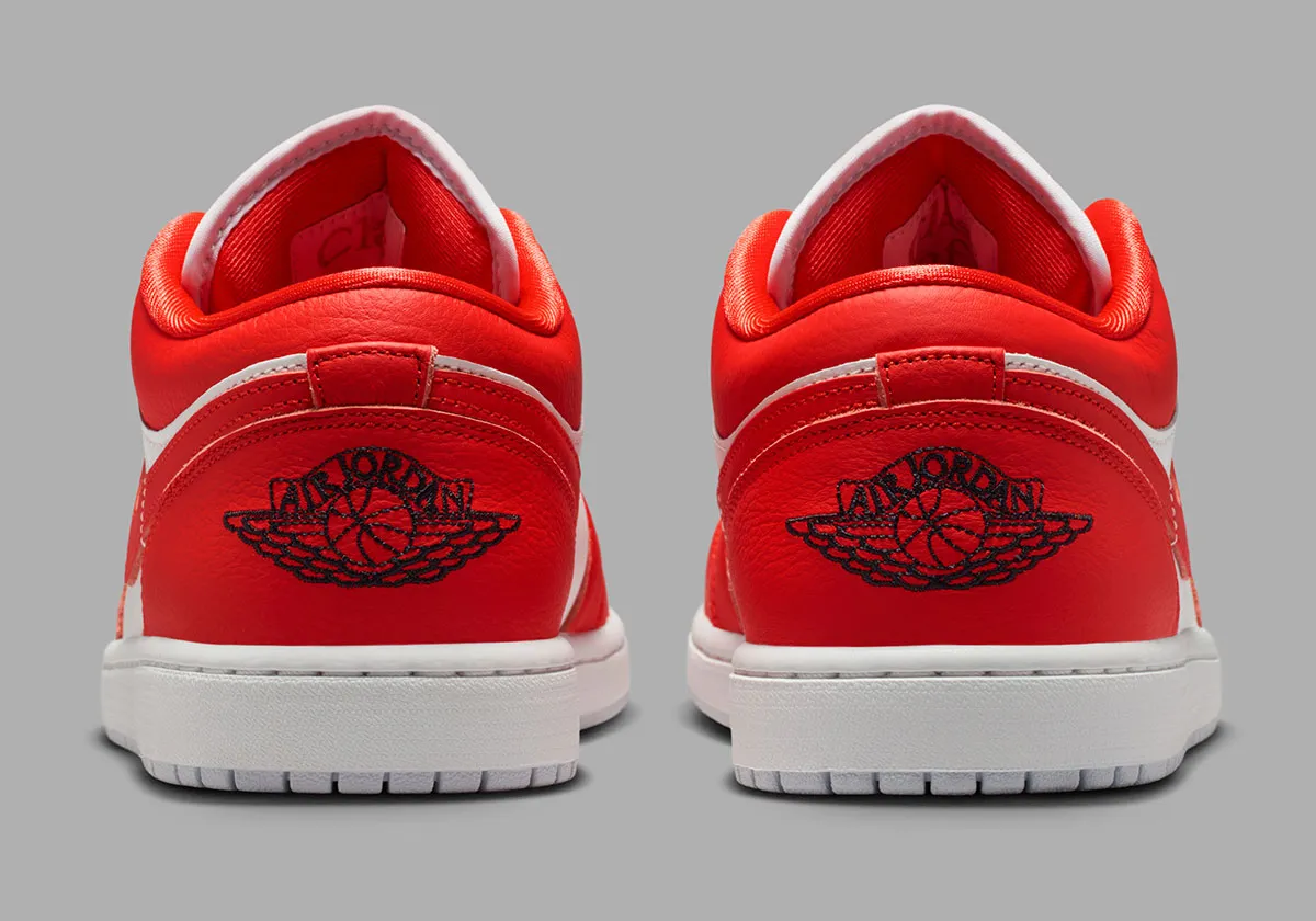 AJ1 Low “チリレッド”にミニスウッシュ登場！定番モデルに遊び心を加える新デザイン