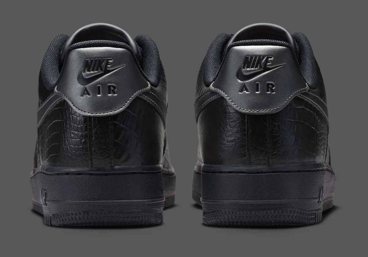 定番AF1が高級感を纏う！『Nike Air Force 1 Low “Black Croc”』が間もなく登場