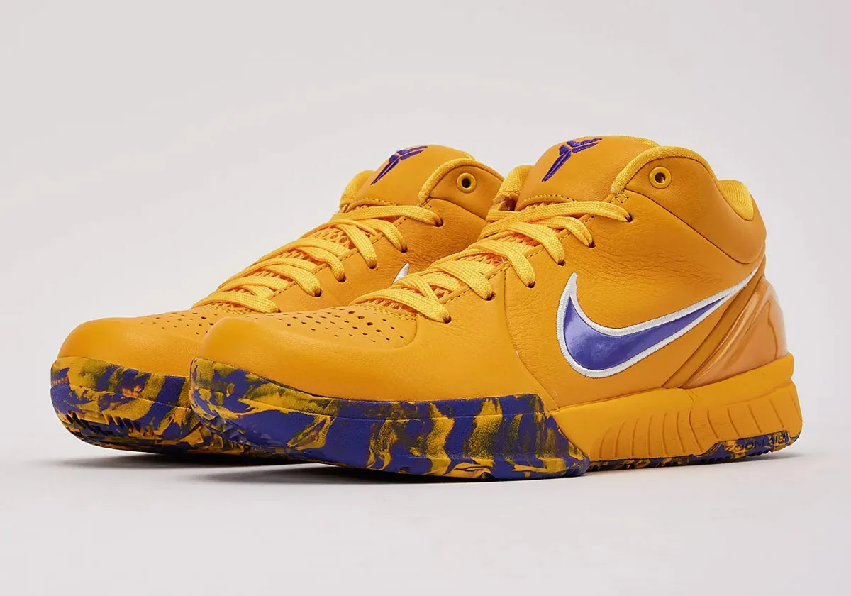 キッズ限定！Nike Kobe 4 Protro “Draft Day Lakers” がブラインドボックスを離れ単独登場！