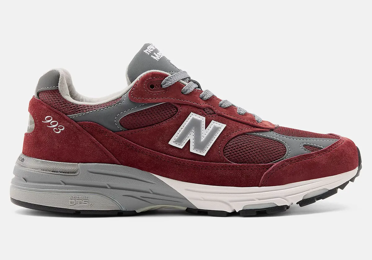 深紅の風格：New Balance 993 Made in USAに新定番カラー「バーガンディ」が登場！