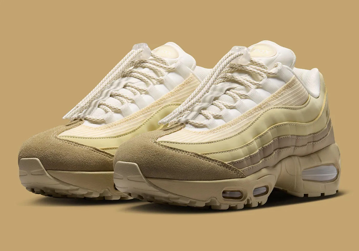 Air Max 95に新風！リップストップとプルレースが織りなす「デザートカーキ」の魅力