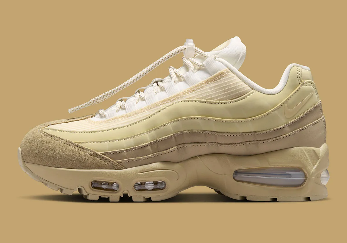Air Max 95に新風！リップストップとプルレースが織りなす「デザートカーキ」の魅力