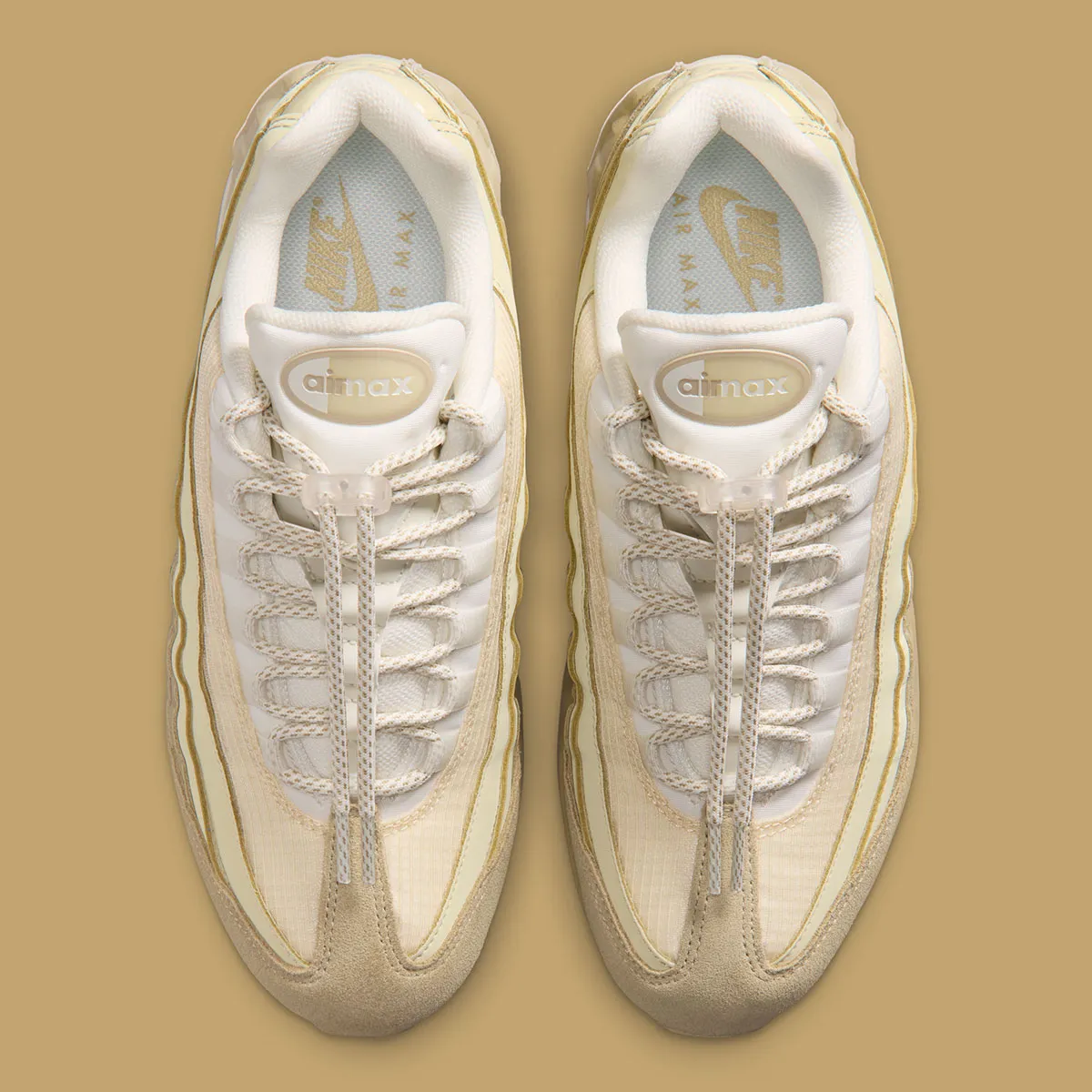 Air Max 95に新風！リップストップとプルレースが織りなす「デザートカーキ」の魅力