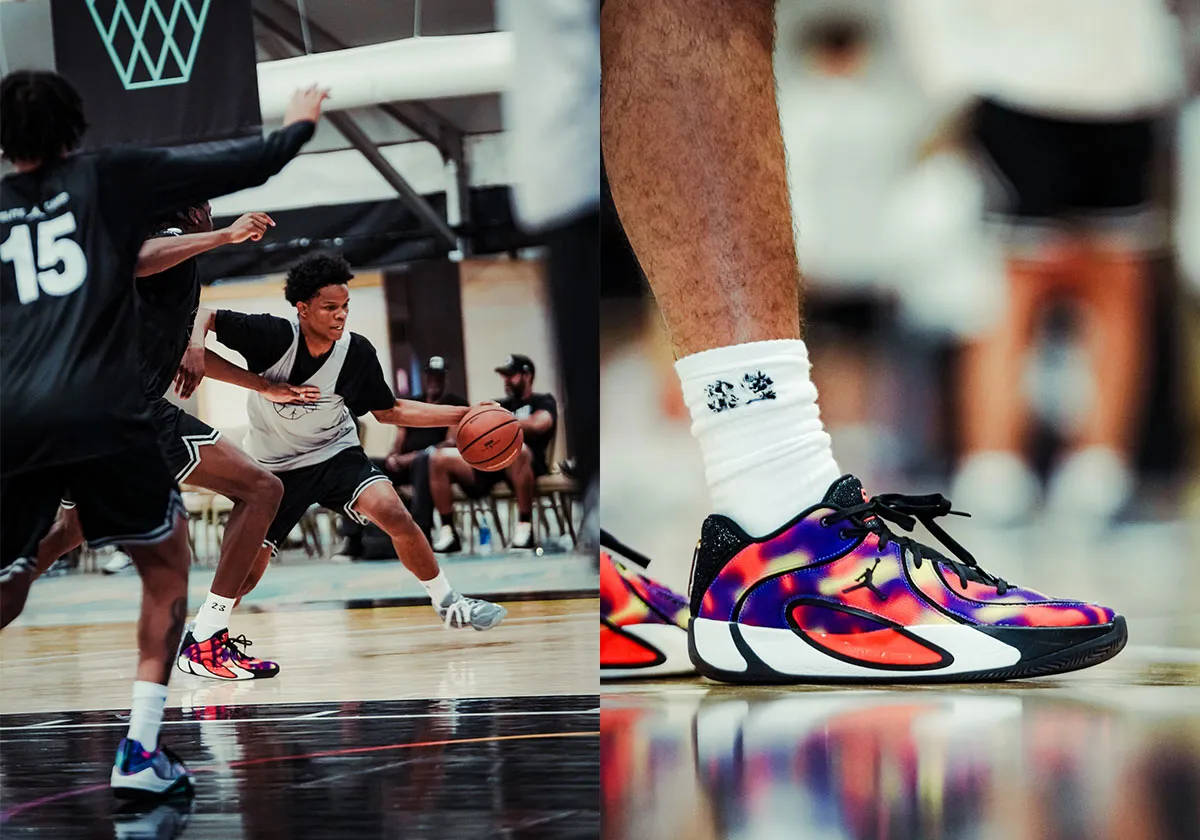 テイタム&CP3が次世代を育成!鮮烈カラーのジョーダンブランドPEがラスベガスに登場