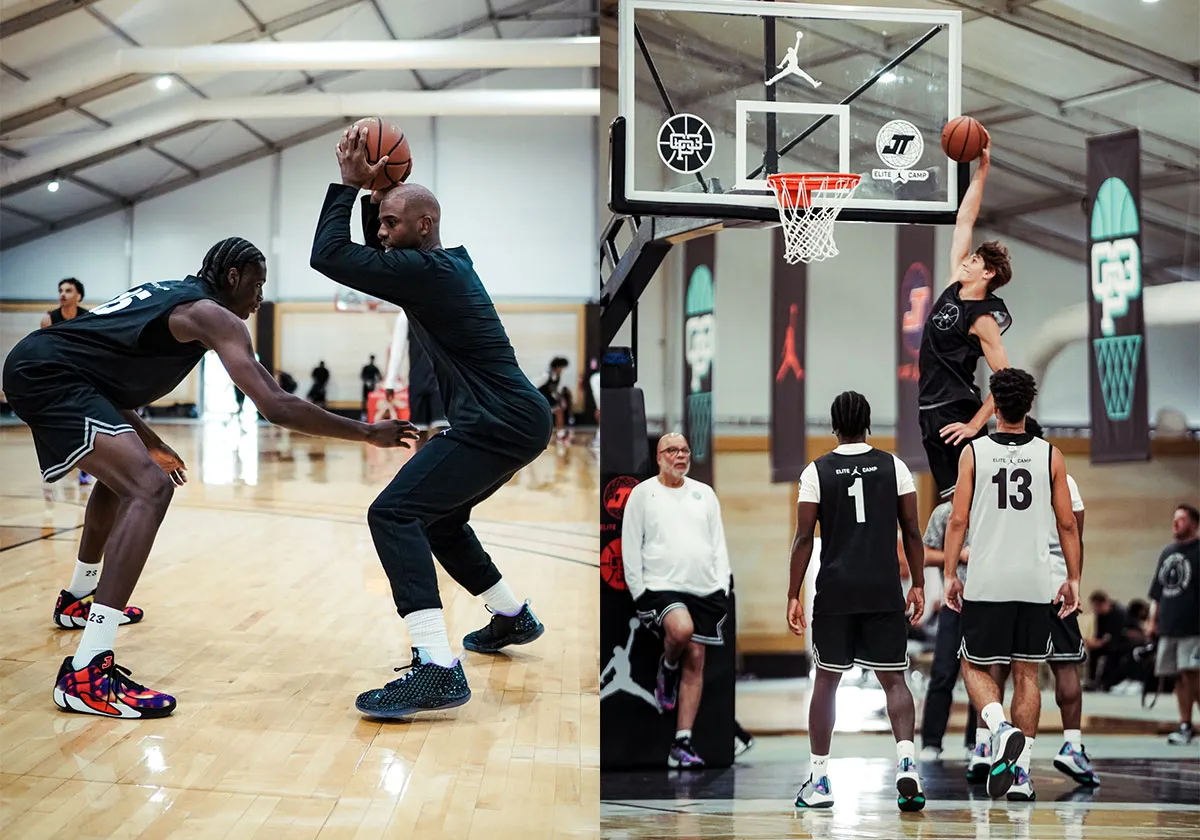 テイタム&CP3が次世代を育成!鮮烈カラーのジョーダンブランドPEがラスベガスに登場