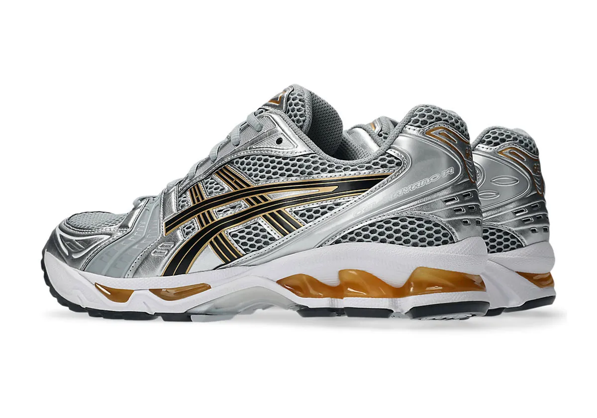 輝きを纏った名作。ASICS GEL-KAYANO 14にシルバー×ゴールドの気品溢れる新色が登場