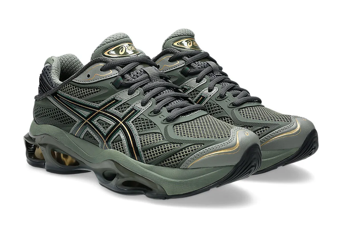 ASICSの最高峰「GEL-Kinetic 2.0」から、秋の装いに馴染む深みのあるオリーブグリーンが登場