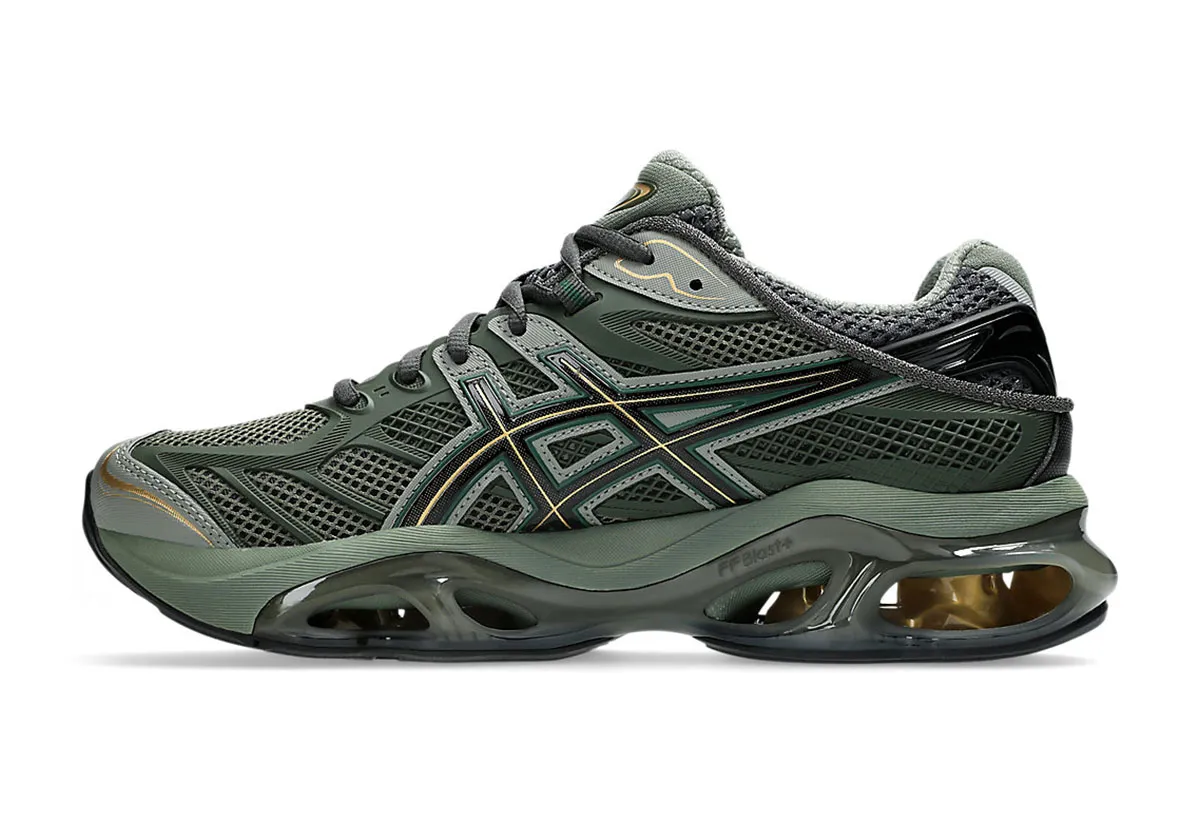 ASICSの最高峰「GEL-Kinetic 2.0」から、秋の装いに馴染む深みのあるオリーブグリーンが登場