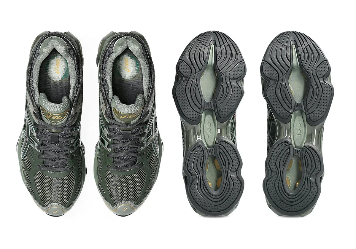 ASICSの最高峰「GEL-Kinetic 2.0」から、秋の装いに馴染む深みのあるオリーブグリーンが登場
