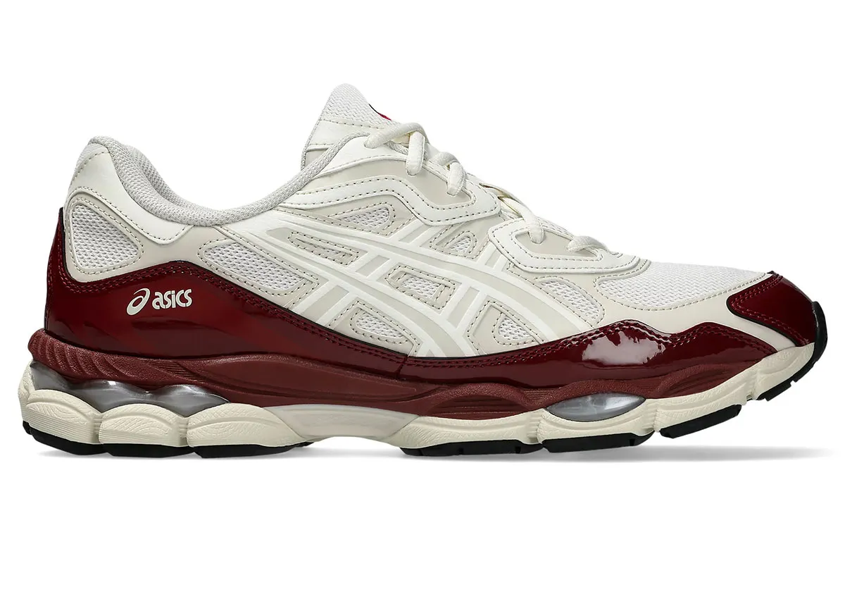 艶めく赤の衝撃。ASICS GEL-NYCに纏うパテントレザーの新たな表情
