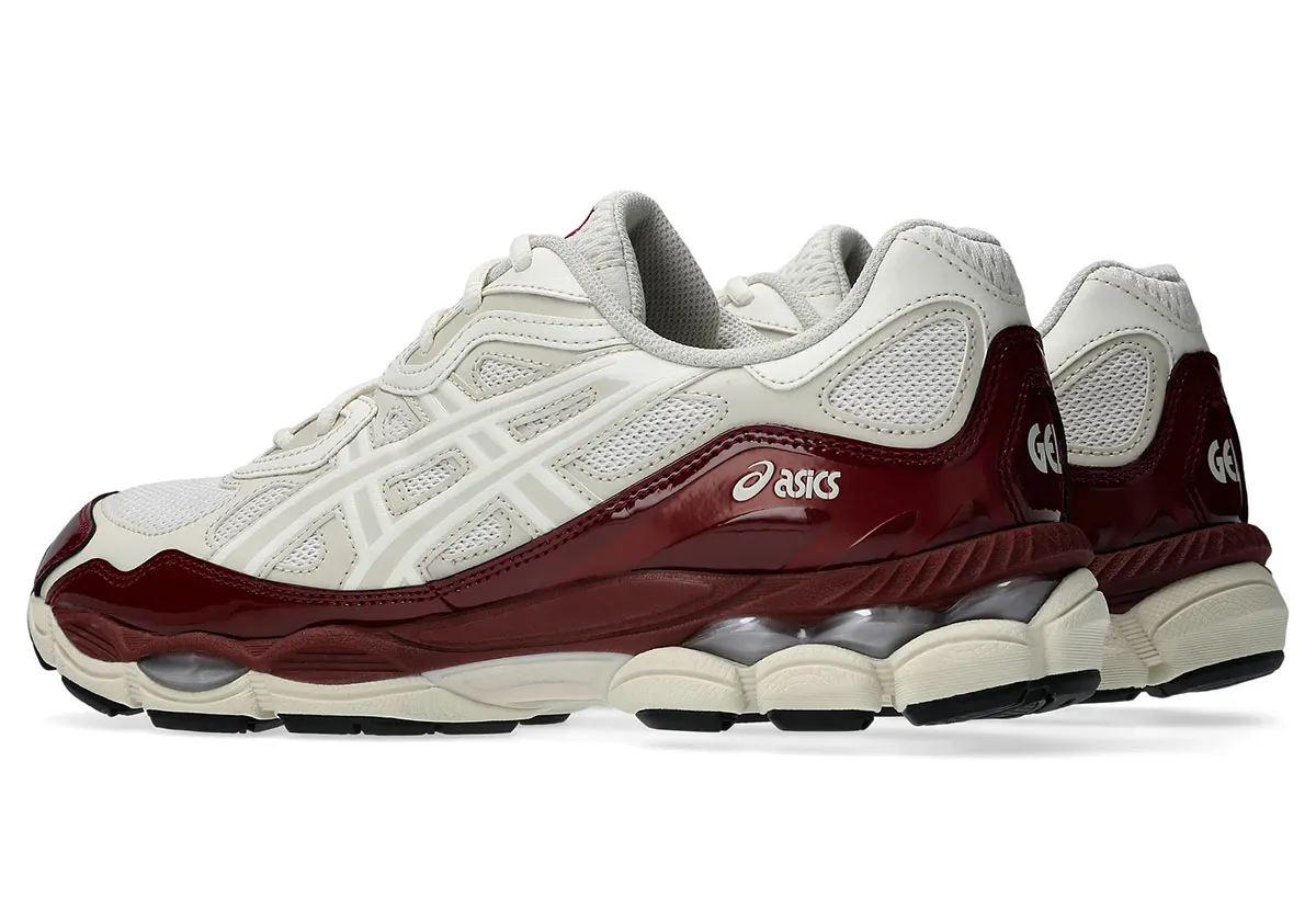 艶めく赤の衝撃。ASICS GEL-NYCに纏うパテントレザーの新たな表情