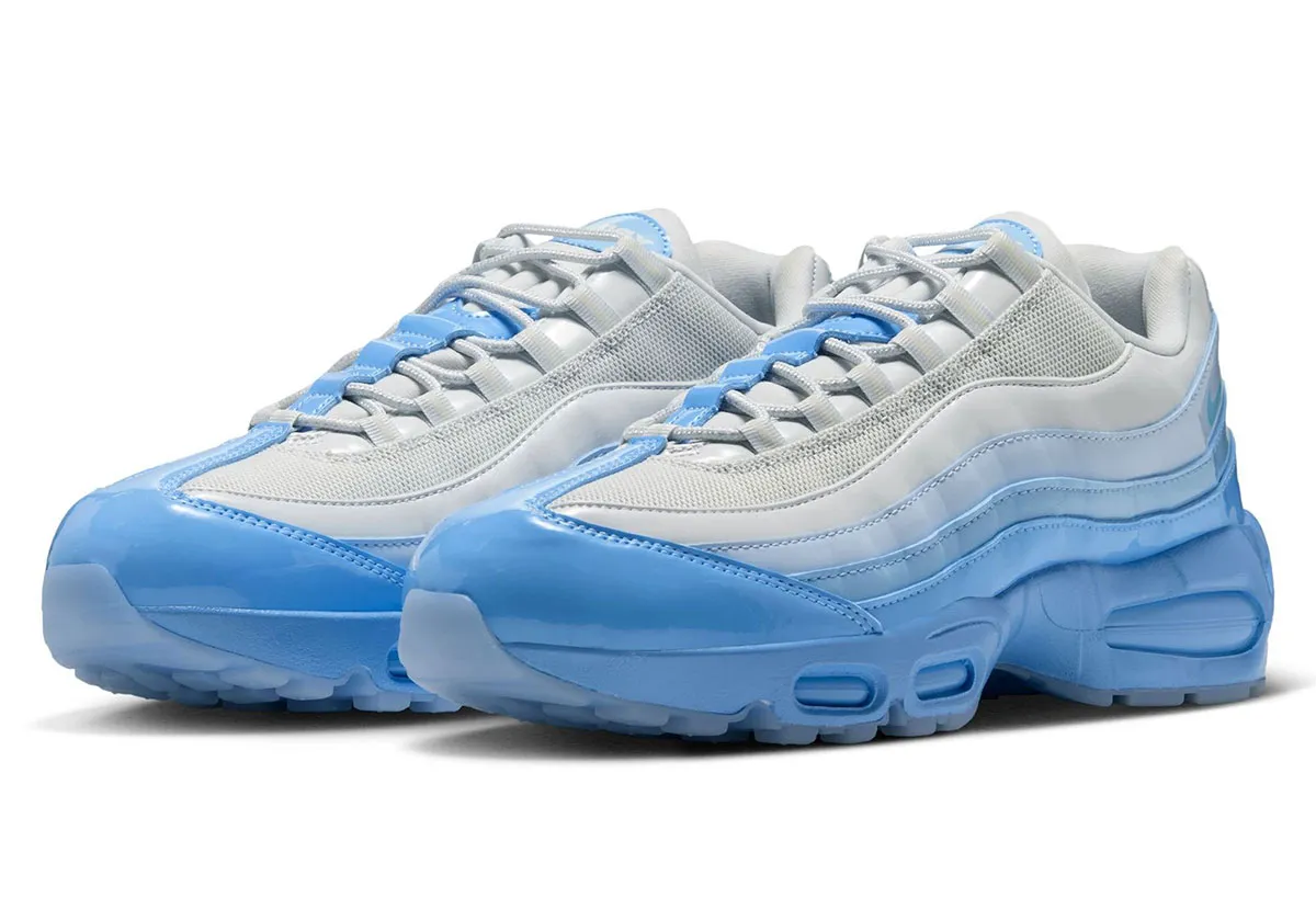氷のヴェールを纏う至極の逸品。Nike Air Max 95 「ブルーティント」が放つ透明感