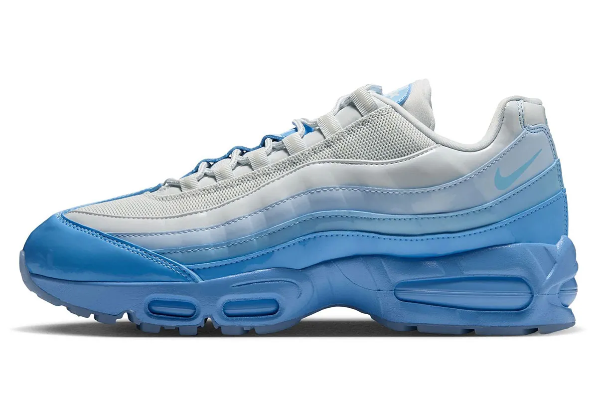 氷のヴェールを纏う至極の逸品。Nike Air Max 95 「ブルーティント」が放つ透明感