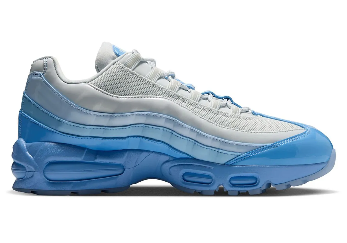 氷のヴェールを纏う至極の逸品。Nike Air Max 95 「ブルーティント」が放つ透明感